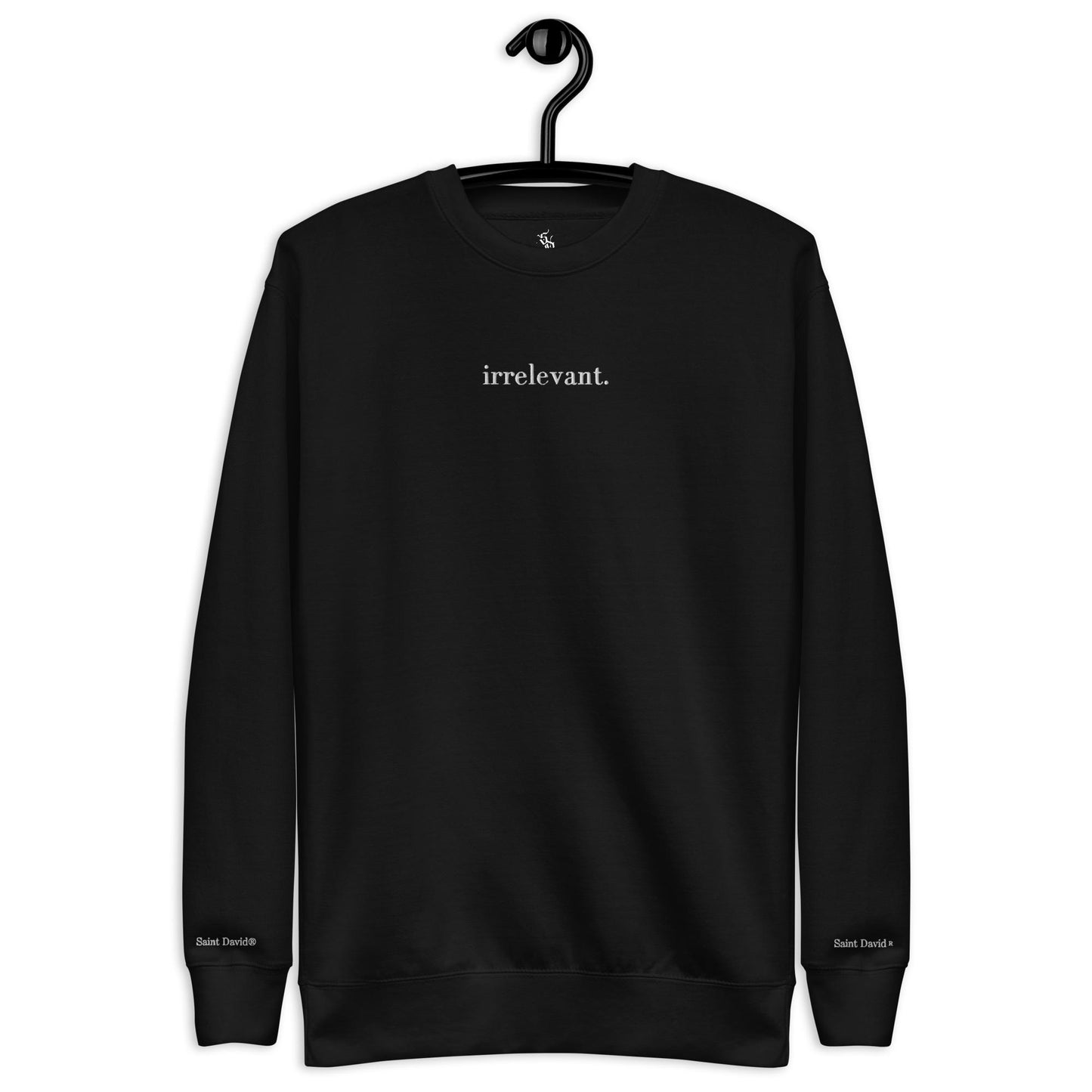 irrelevant. Sweatshirt