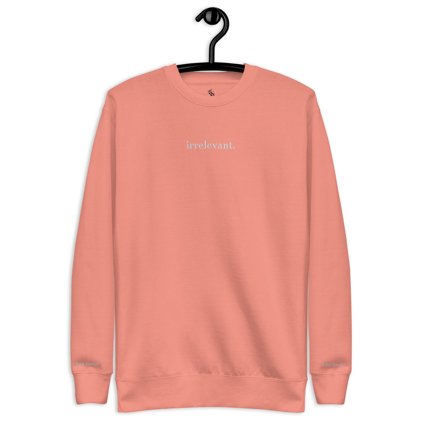 irrelevant. Sweatshirt